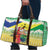 Personalised Malampa Joyeux Noel Travel Bag Proud To Be a Ni-Van Sand Drawing Art - Polynesian Pride
