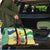 Personalised Malampa Joyeux Noel Travel Bag Proud To Be a Ni-Van Sand Drawing Art - Polynesian Pride