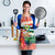 Personalised Penama Joyeux Noel Apron Proud To Be a Ni-Van Sand Drawing Art - Polynesian Pride