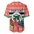 Personalised Penama Joyeux Noel Baseball Jersey Proud To Be a Ni-Van Sand Drawing Art - Polynesian Pride