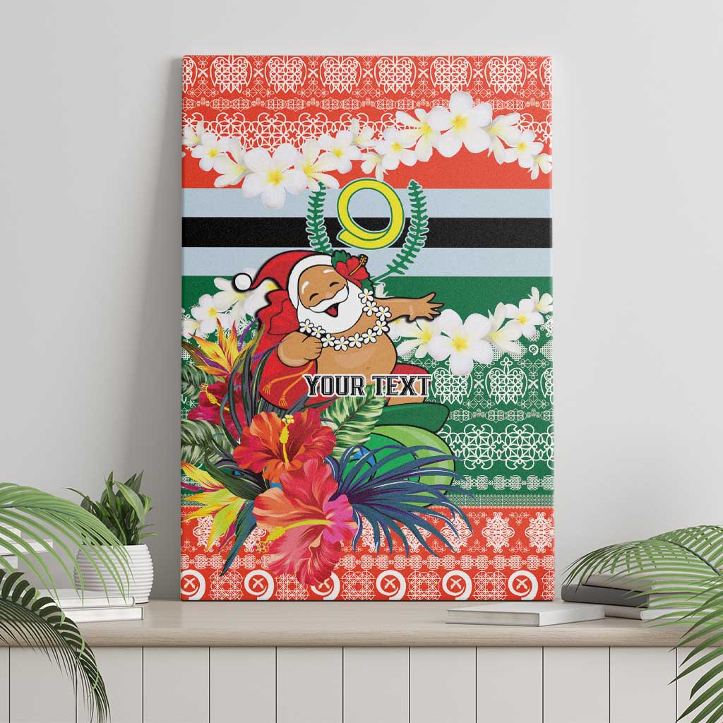 Personalised Penama Joyeux Noel Canvas Wall Art Proud To Be a Ni-Van Sand Drawing Art - Polynesian Pride