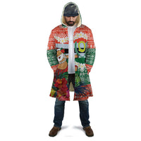 Personalised Penama Joyeux Noel Cloak Proud To Be a Ni-Van Sand Drawing Art - Polynesian Pride