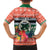 Personalised Penama Joyeux Noel Family Matching Long Sleeve Bodycon Dress and Hawaiian Shirt Proud To Be a Ni-Van Sand Drawing Art - Polynesian Pride