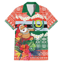 Personalised Penama Joyeux Noel Family Matching Mermaid Dress and Hawaiian Shirt Proud To Be a Ni-Van Sand Drawing Art - Polynesian Pride