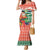 Personalised Penama Joyeux Noel Family Matching Mermaid Dress and Hawaiian Shirt Proud To Be a Ni-Van Sand Drawing Art - Polynesian Pride