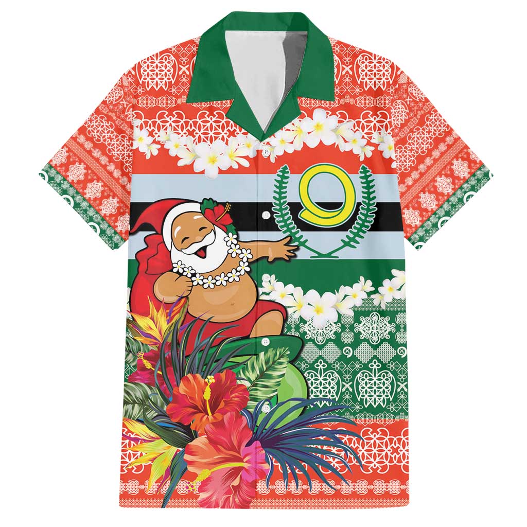 Personalised Penama Joyeux Noel Family Matching Short Sleeve Bodycon Dress and Hawaiian Shirt Proud To Be a Ni-Van Sand Drawing Art - Polynesian Pride
