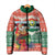 Personalised Penama Joyeux Noel Padded Jacket Proud To Be a Ni-Van Sand Drawing Art - Polynesian Pride