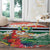 Personalised Penama Joyeux Noel Round Carpet Proud To Be a Ni-Van Sand Drawing Art - Polynesian Pride