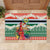 Personalised Penama Joyeux Noel Rubber Doormat Proud To Be a Ni-Van Sand Drawing Art - Polynesian Pride