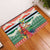 Personalised Penama Joyeux Noel Rubber Doormat Proud To Be a Ni-Van Sand Drawing Art - Polynesian Pride