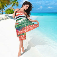 Personalised Penama Joyeux Noel Sarong Proud To Be a Ni-Van Sand Drawing Art - Polynesian Pride