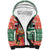 Personalised Penama Joyeux Noel Sherpa Hoodie Proud To Be a Ni-Van Sand Drawing Art - Polynesian Pride