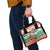 Personalised Penama Joyeux Noel Shoulder Handbag Proud To Be a Ni-Van Sand Drawing Art - Polynesian Pride