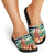 Personalised Penama Joyeux Noel Slide Sandals Proud To Be a Ni-Van Sand Drawing Art - Polynesian Pride