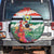 Personalised Penama Joyeux Noel Spare Tire Cover Proud To Be a Ni-Van Sand Drawing Art - Polynesian Pride