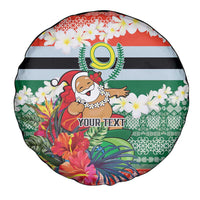 Personalised Penama Joyeux Noel Spare Tire Cover Proud To Be a Ni-Van Sand Drawing Art - Polynesian Pride