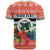 Personalised Penama Joyeux Noel T Shirt Proud To Be a Ni-Van Sand Drawing Art - Polynesian Pride