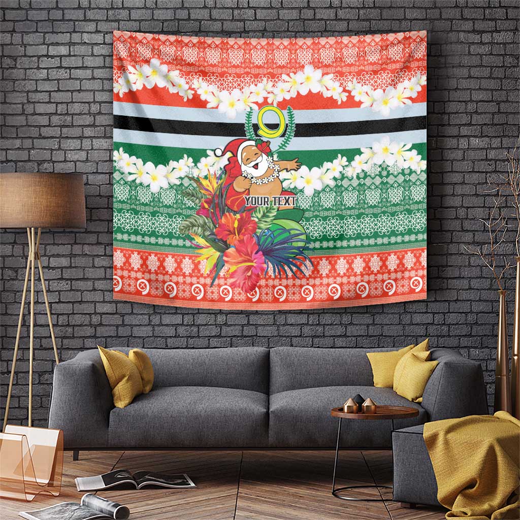 Personalised Penama Joyeux Noel Tapestry Proud To Be a Ni-Van Sand Drawing Art - Polynesian Pride