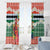 Personalised Penama Joyeux Noel Window Curtain Proud To Be a Ni-Van Sand Drawing Art - Polynesian Pride