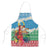 Personalised Sanma Joyeux Noel Apron Proud To Be a Ni-Van Sand Drawing Art - Polynesian Pride