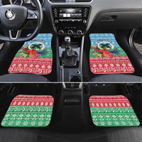 Personalised Sanma Joyeux Noel Car Mats Proud To Be a Ni-Van Sand Drawing Art - Polynesian Pride