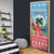 Personalised Sanma Joyeux Noel Door Cover Proud To Be a Ni-Van Sand Drawing Art - Polynesian Pride
