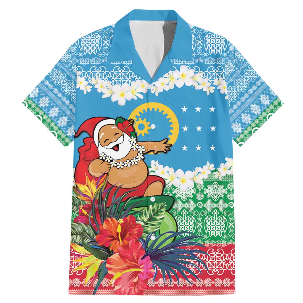 Personalised Sanma Joyeux Noel Family Matching Mermaid Dress and Hawaiian Shirt Proud To Be a Ni-Van Sand Drawing Art - Polynesian Pride