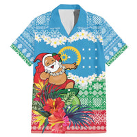 Personalised Sanma Joyeux Noel Family Matching Mermaid Dress and Hawaiian Shirt Proud To Be a Ni-Van Sand Drawing Art - Polynesian Pride