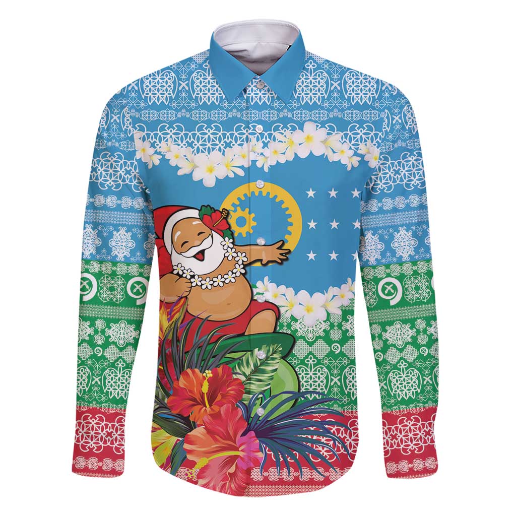 Personalised Sanma Joyeux Noel Family Matching Mermaid Dress and Hawaiian Shirt Proud To Be a Ni-Van Sand Drawing Art - Polynesian Pride