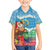 Personalised Sanma Joyeux Noel Hawaiian Shirt Proud To Be a Ni-Van Sand Drawing Art - Polynesian Pride