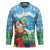Personalised Sanma Joyeux Noel Hockey Jersey Proud To Be a Ni-Van Sand Drawing Art - Polynesian Pride
