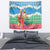 Personalised Sanma Joyeux Noel Tapestry Proud To Be a Ni-Van Sand Drawing Art - Polynesian Pride