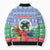 Personalised Shefa Joyeux Noel Bomber Puffer Jacket Proud To Be a Ni-Van Sand Drawing Art - Polynesian Pride
