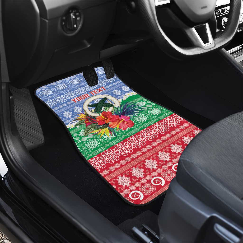 Personalised Shefa Joyeux Noel Car Mats Proud To Be a Ni-Van Sand Drawing Art - Polynesian Pride