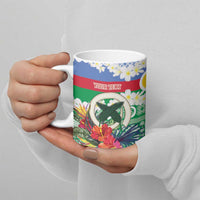 Personalised Shefa Joyeux Noel Ceramic Mug Proud To Be a Ni-Van Sand Drawing Art - Polynesian Pride