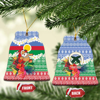 Personalised Shefa Joyeux Noel Ceramic Ornament Proud To Be a Ni-Van Sand Drawing Art - Polynesian Pride