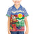 Personalised Shefa Joyeux Noel Family Matching Mermaid Dress and Hawaiian Shirt Proud To Be a Ni-Van Sand Drawing Art - Polynesian Pride
