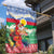 Personalised Shefa Joyeux Noel Garden Flag Proud To Be a Ni-Van Sand Drawing Art - Polynesian Pride