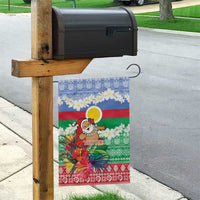 Personalised Shefa Joyeux Noel Garden Flag Proud To Be a Ni-Van Sand Drawing Art - Polynesian Pride