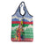 Personalised Shefa Joyeux Noel Grocery Bag Proud To Be a Ni-Van Sand Drawing Art - Polynesian Pride
