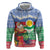 Personalised Shefa Joyeux Noel Hoodie Proud To Be a Ni-Van Sand Drawing Art - Polynesian Pride