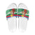 Personalised Shefa Joyeux Noel Slide Sandals Proud To Be a Ni-Van Sand Drawing Art - Polynesian Pride