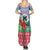 Personalised Shefa Joyeux Noel Summer Maxi Dress Proud To Be a Ni-Van Sand Drawing Art - Polynesian Pride