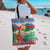 Personalised Shefa Joyeux Noel Tote Bag Proud To Be a Ni-Van Sand Drawing Art - undefined
