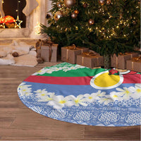 Shefa Joyeux Noel Tree Skirt Proud To Be a Ni-Van Sand Drawing Art - Polynesian Pride