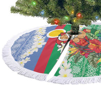 Shefa Joyeux Noel Tree Skirt Proud To Be a Ni-Van Sand Drawing Art - Polynesian Pride