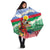 Personalised Shefa Joyeux Noel Umbrella Proud To Be a Ni-Van Sand Drawing Art - Polynesian Pride