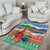 Personalised Tafea Joyeux Noel Area Rug Proud To Be a Ni-Van Sand Drawing Art - Polynesian Pride