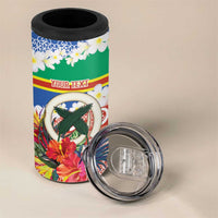 Personalised Tafea Joyeux Noel 4 in 1 Can Cooler Tumbler Proud To Be a Ni-Van Sand Drawing Art - Polynesian Pride