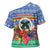 Personalised Tafea Joyeux Noel Cross Shoulder Shirt Proud To Be a Ni-Van Sand Drawing Art - Polynesian Pride